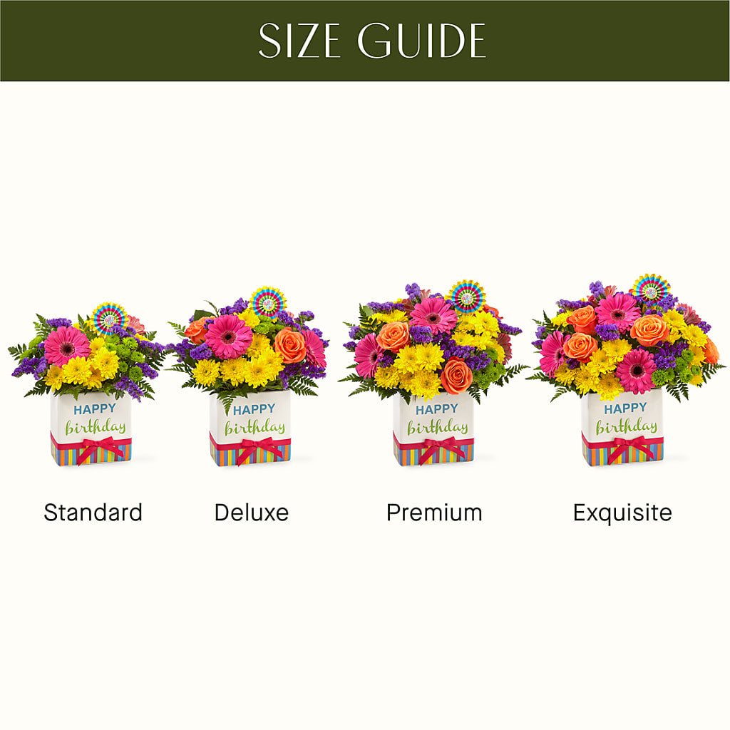 Birthday Brights Bouquet – Leekers Floral, Park City KS