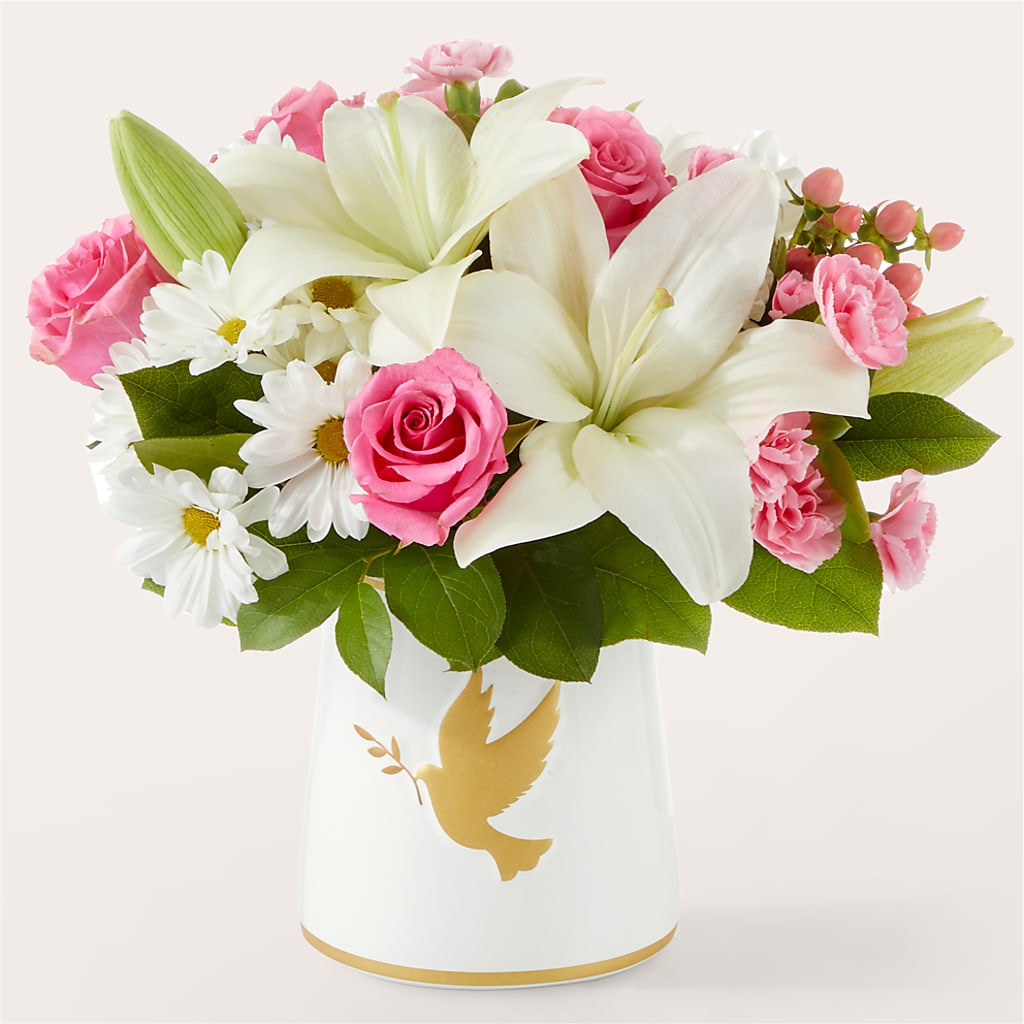 Whispers of Comfort Bouquet – Leekers Floral, Park City KS