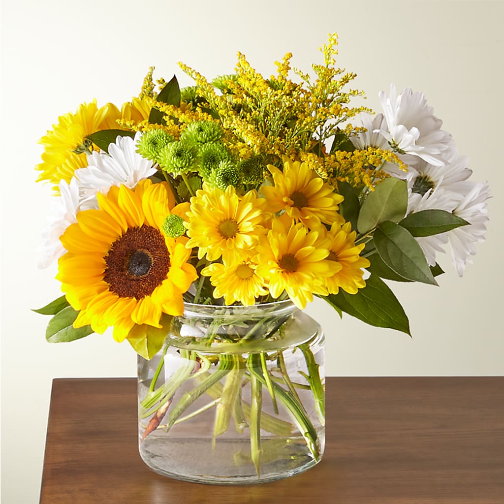 Hello Sunshine Bouquet – Leekers Floral, Park City KS
