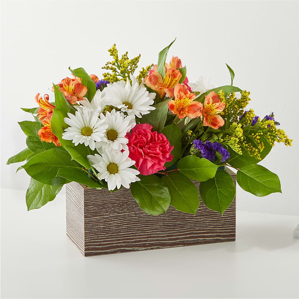 Oopsie Daisy Box Bouquet – Leekers Floral, Park City KS