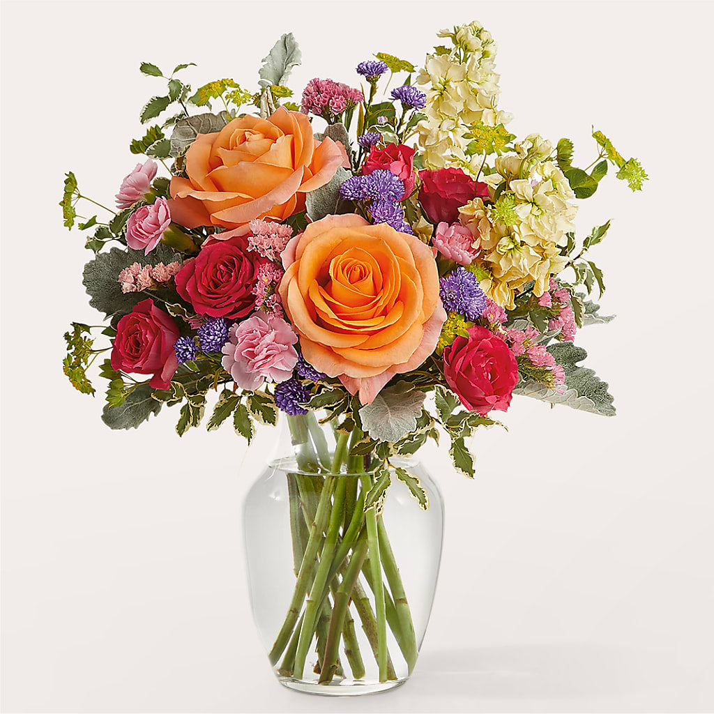 Tangerine Tango Bouquet – Leekers Floral, Park City KS