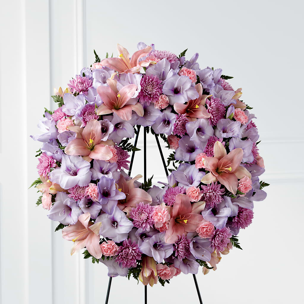 Beloved Friend Wreath – Leekers Floral, Park City KS