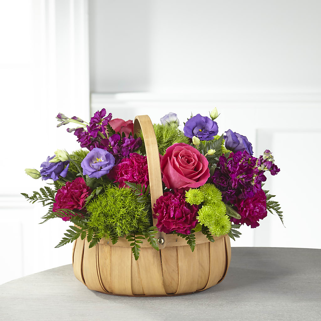 Serene Sanctuary Basket – Leekers Floral, Park City KS