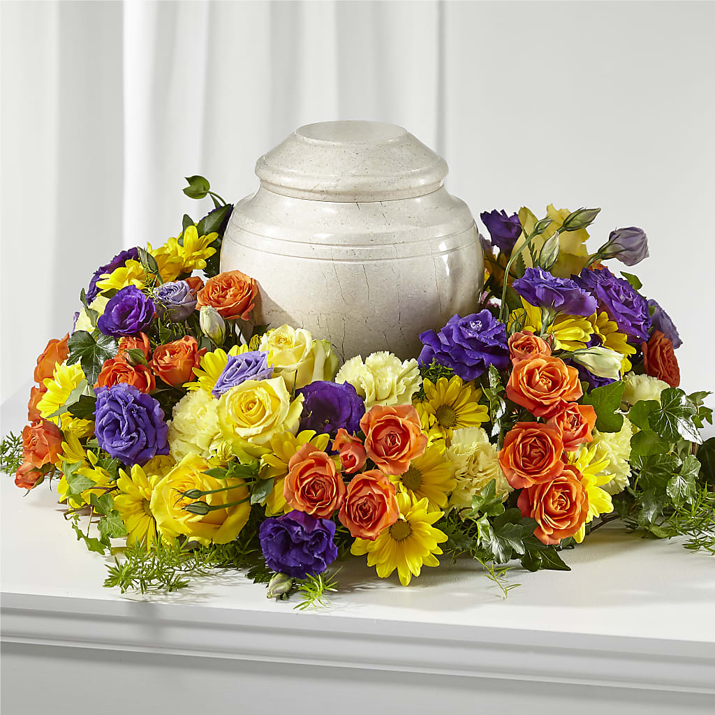 Blossoms of Remembrance Cremation Adornment – Leekers Floral, Park City KS