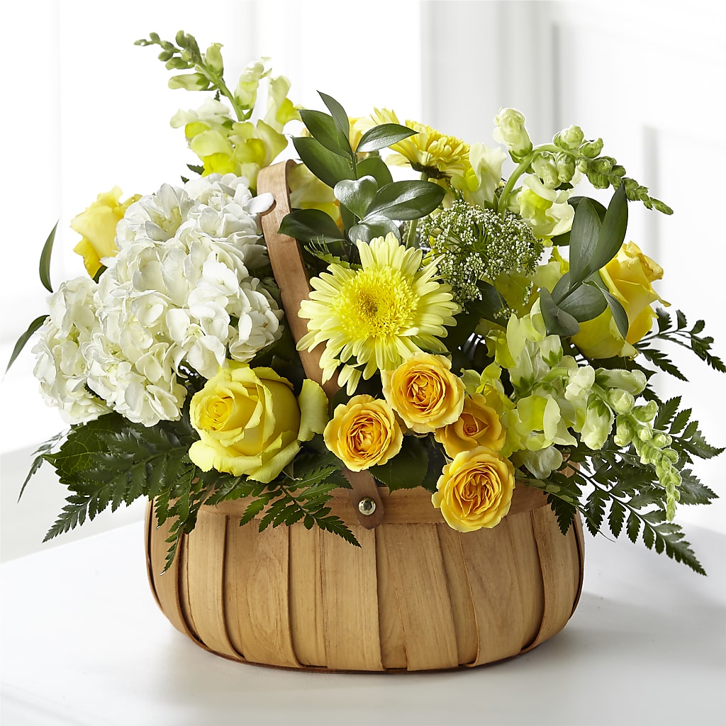 Rustic Remembrance Basket – Leekers Floral, Park City KS