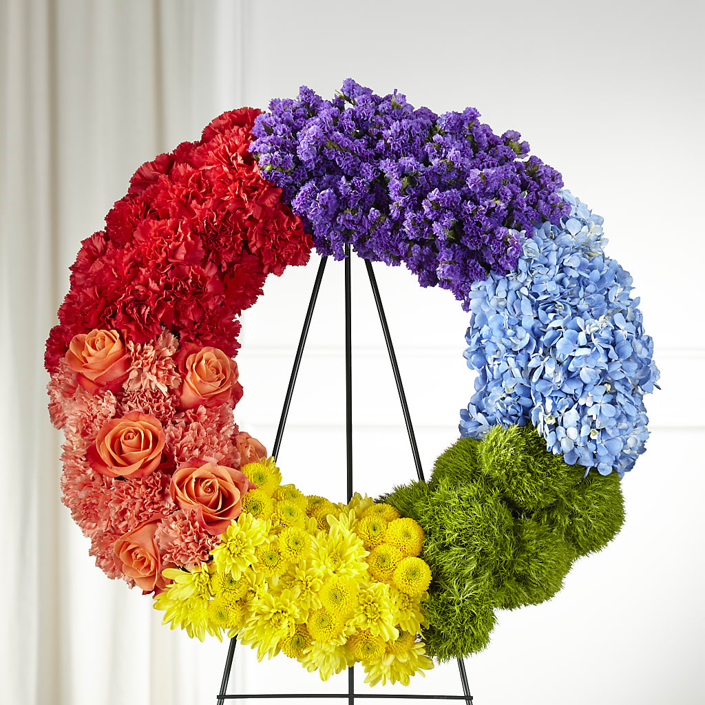 Circle of Love Wreath – Leekers Floral, Park City KS