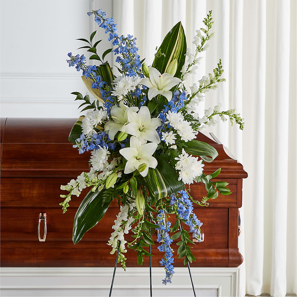 Eternal Impressions Standing Spray – Leekers Floral, Park City KS