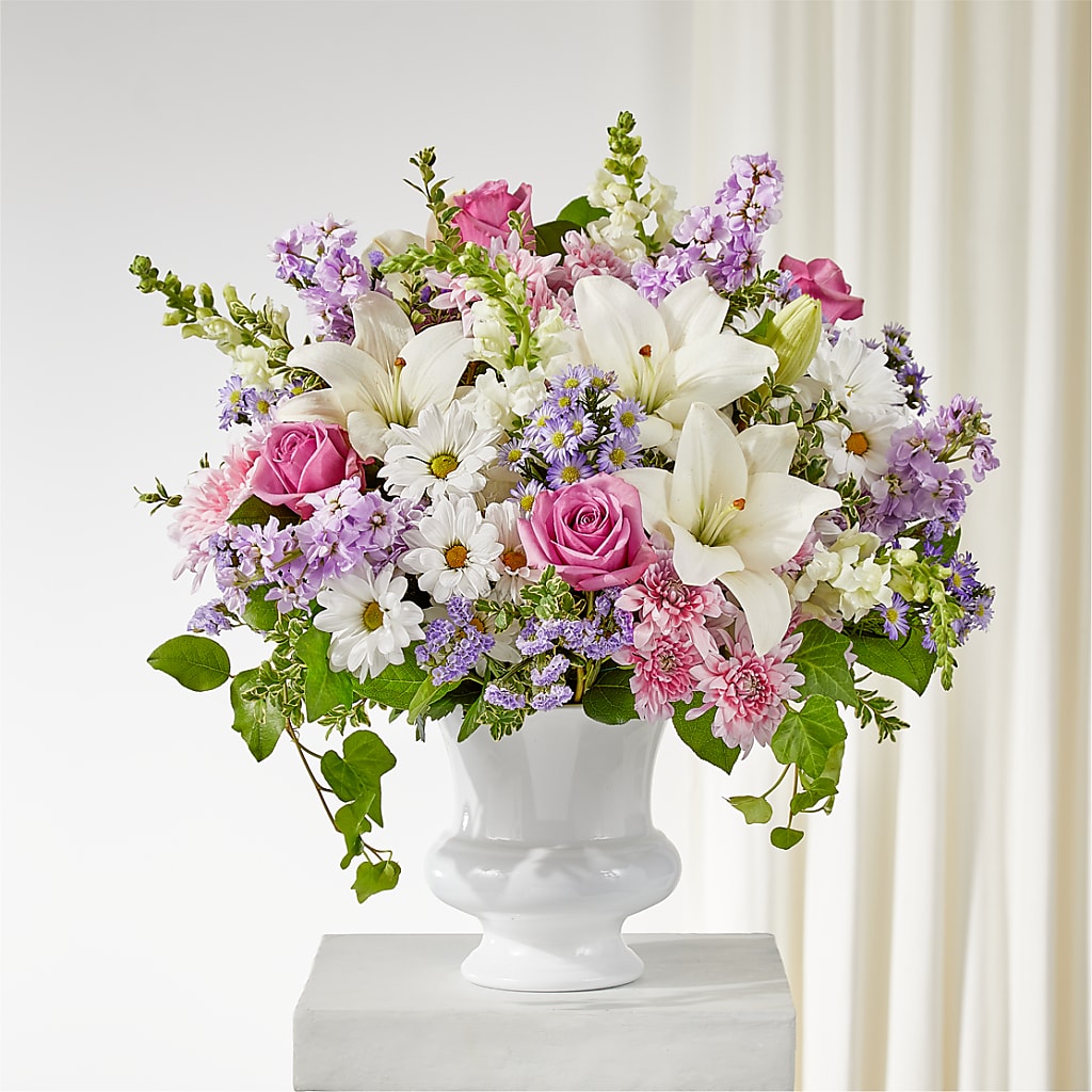 Remarkable Life Urn Arrangement – Leekers Floral, Park City KS