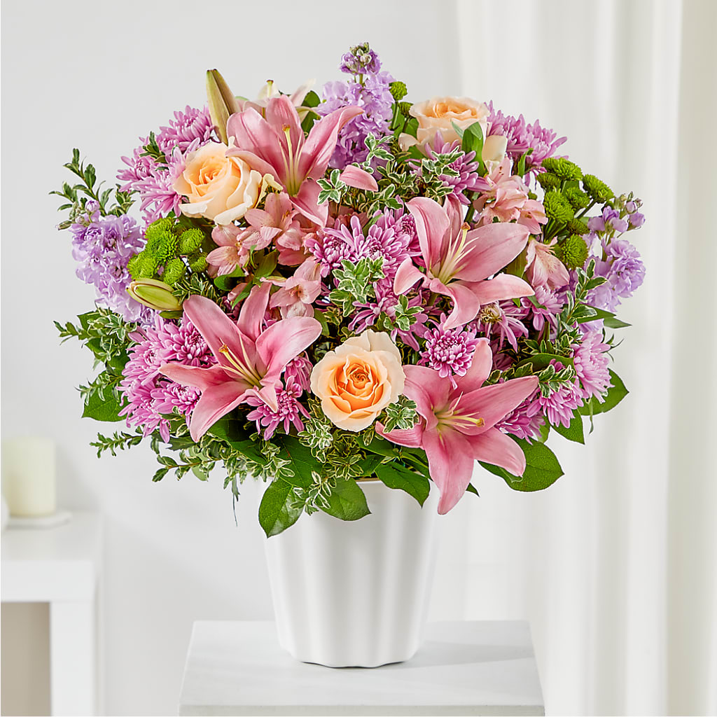 Supportive Embrace Tabletop Basket – Leekers Floral, Park City KS