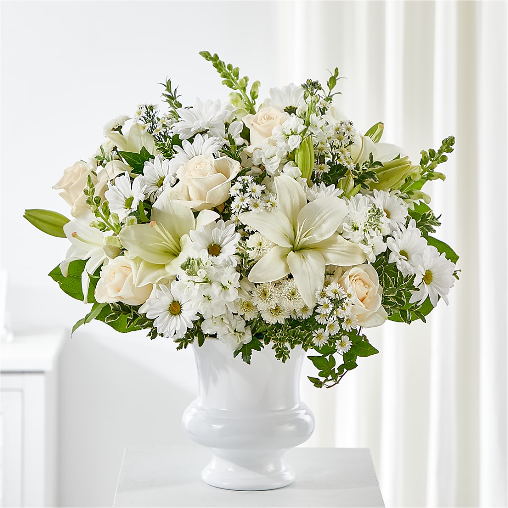 Uplifting Urn Arrangement – Leekers Floral, Park City KS