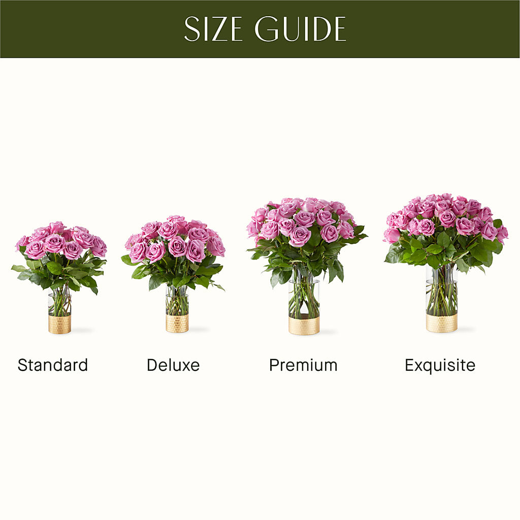 Secret Admirer Lavender Rose Bouquet – Leekers Floral, Park City KS