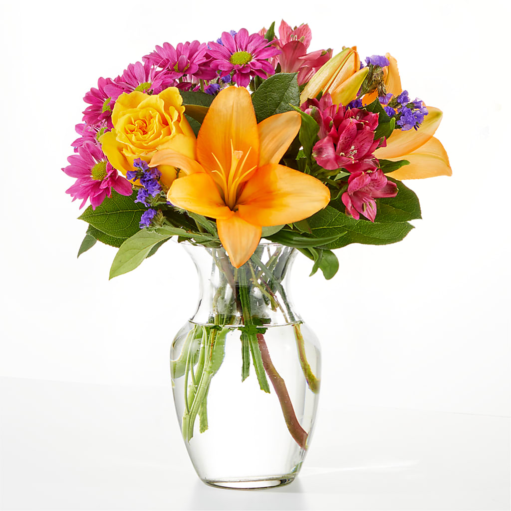 Colorful Visions Bouquet – Leekers Floral, Park City KS