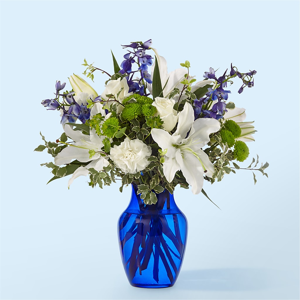 Santorini Bouquet – Leekers Floral, Park City KS