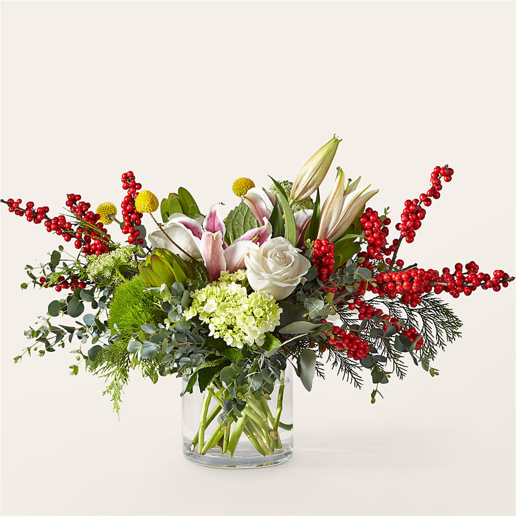 Berry & Bright Bouquet – Leekers Floral, Park City KS