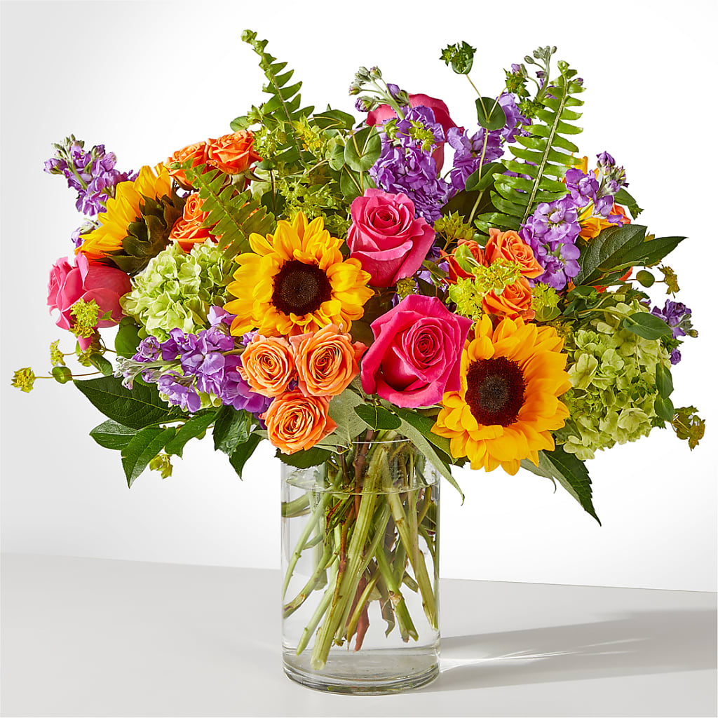 Vibrant Greetings Bouquet – Leekers Floral, Park City KS