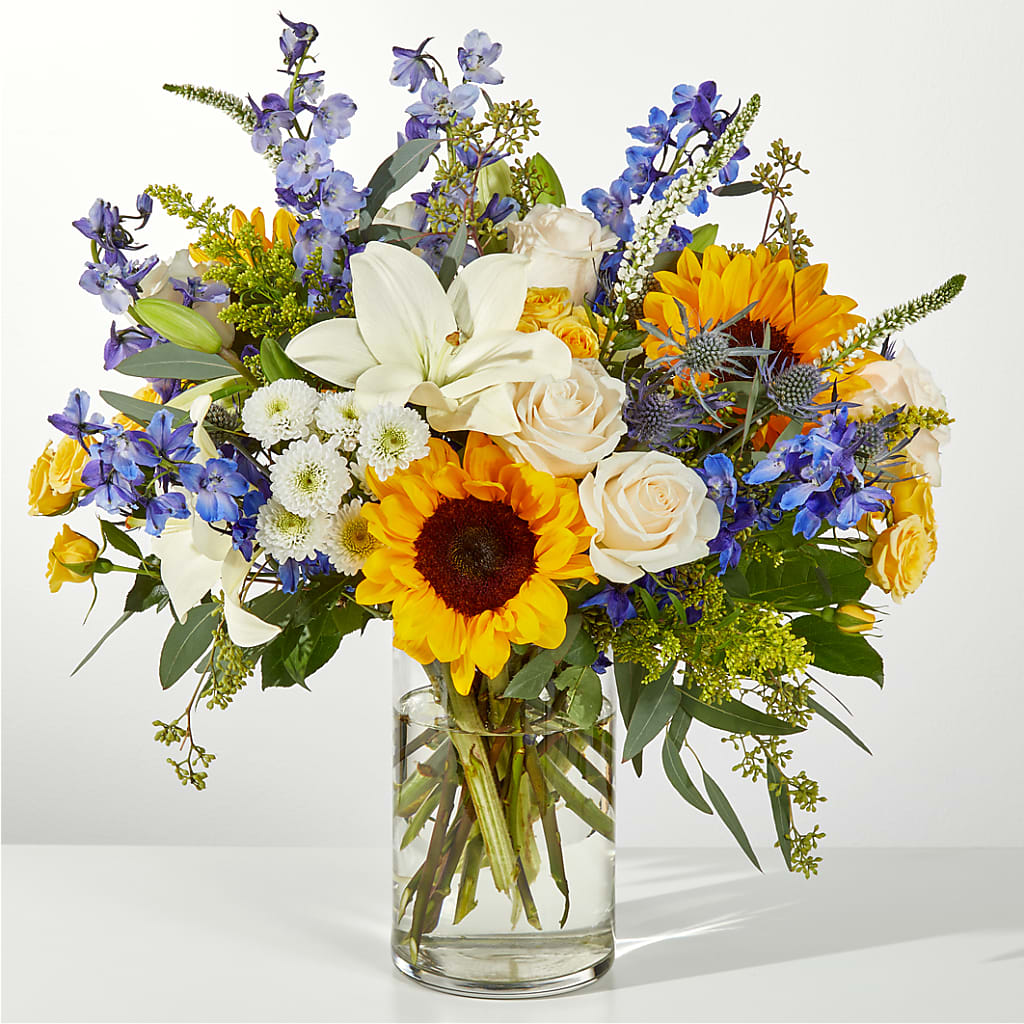 Wonderfully Sunny Bouquet – Leekers Floral, Park City KS
