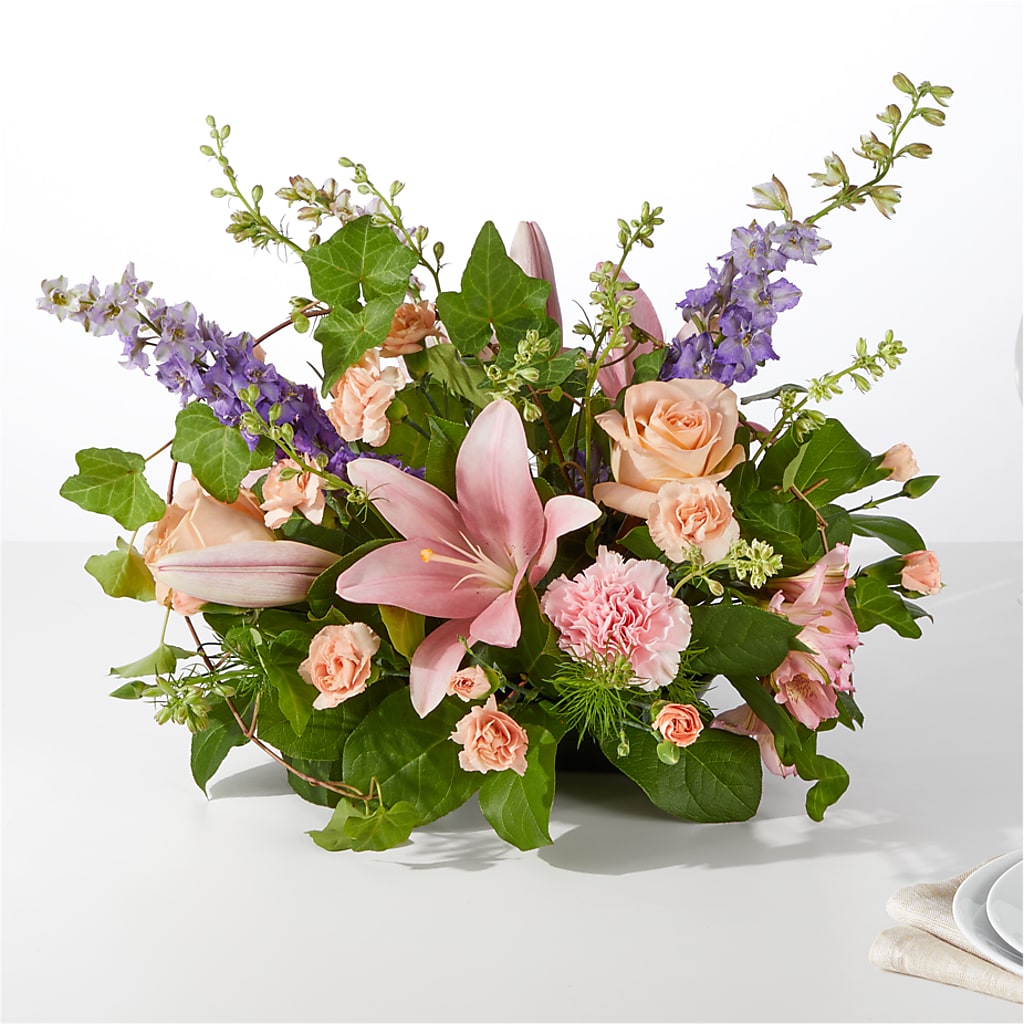 Blossom Time Centerpiece – Leekers Floral, Park City KS