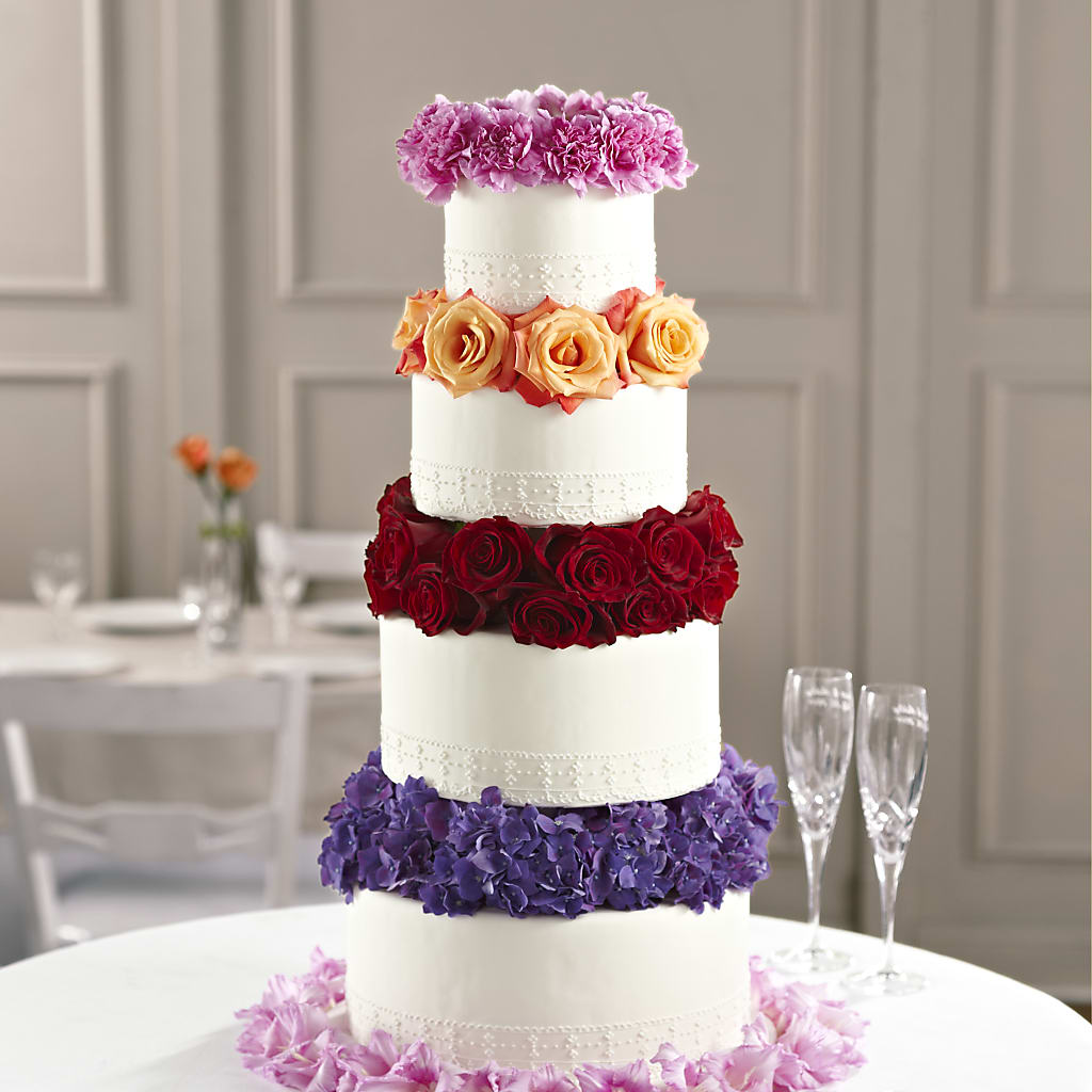 Infinite Love Cake Décor – Leekers Floral, Park City KS