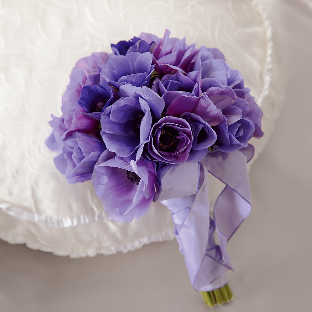 Purple Passion Bouquet – Leekers Floral, Park City KS