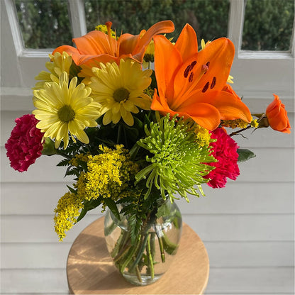 Bold & Bright – A Florist Original –  Leekers Floral, Park City KS