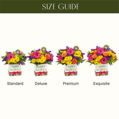 Birthday Brights Bouquet –  Leekers Floral, Park City KS