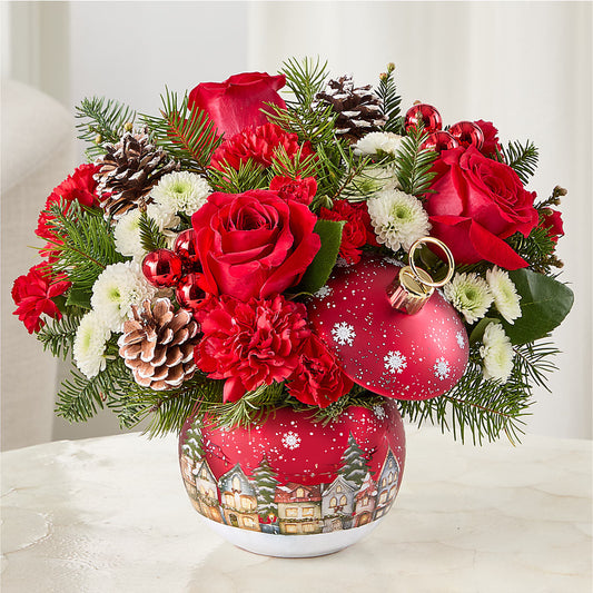 Christmas Carols Ornament –  Leekers Floral, Park City KS