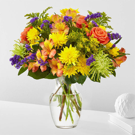 Marmalade Skies Bouquet –  Leekers Floral, Park City KS
