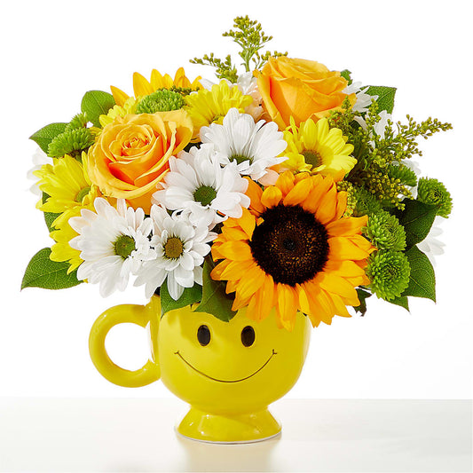 Be Happy Bouquet –  Leekers Floral, Park City KS