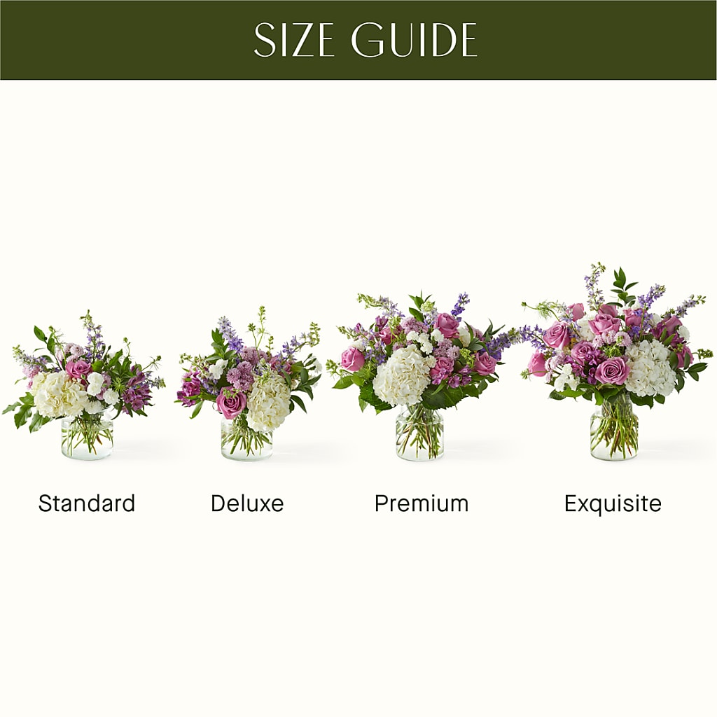 Violet Caress Bouquet –  Leekers Floral, Park City KS