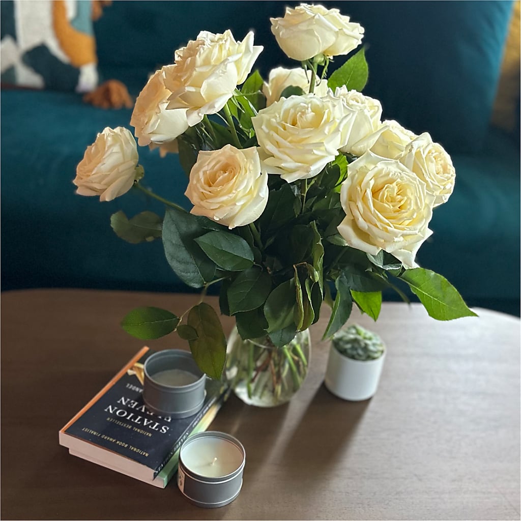 Long Stem Yellow Rose Bouquet –  Leekers Floral, Park City KS