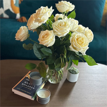 Long Stem Yellow Rose Bouquet –  Leekers Floral, Park City KS
