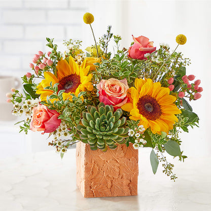 Sunflower Season Bouquet –  Leekers Floral, Park City KS