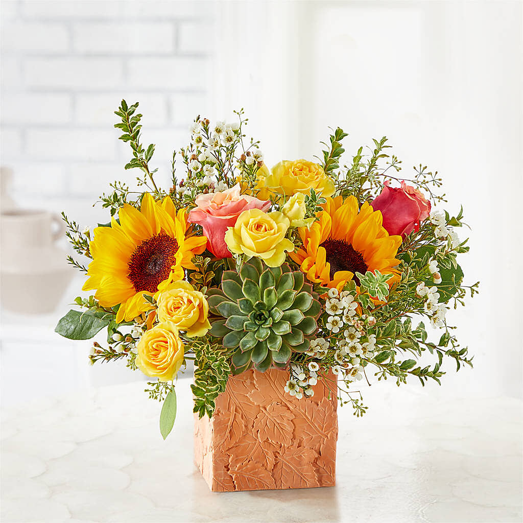 Sunflower Season Bouquet –  Leekers Floral, Park City KS