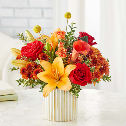 Scarlet Skies Bouquet –  Leekers Floral, Park City KS