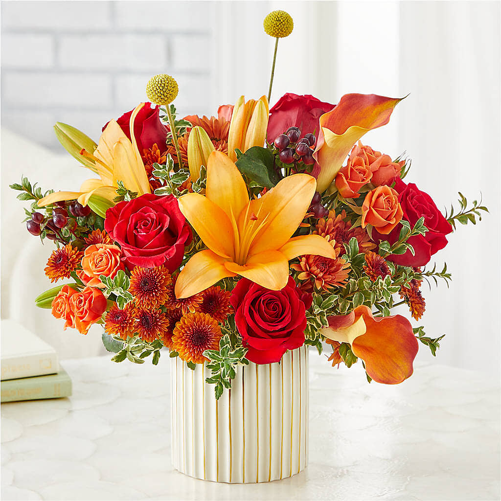 Scarlet Skies Bouquet –  Leekers Floral, Park City KS