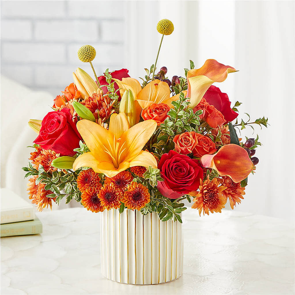 Scarlet Skies Bouquet –  Leekers Floral, Park City KS