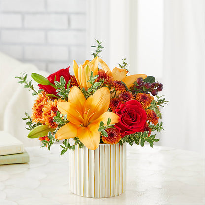 Scarlet Skies Bouquet –  Leekers Floral, Park City KS