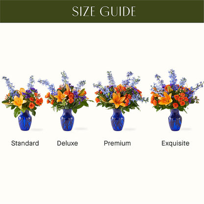 Radiant Citrus Bouquet –  Leekers Floral, Park City KS