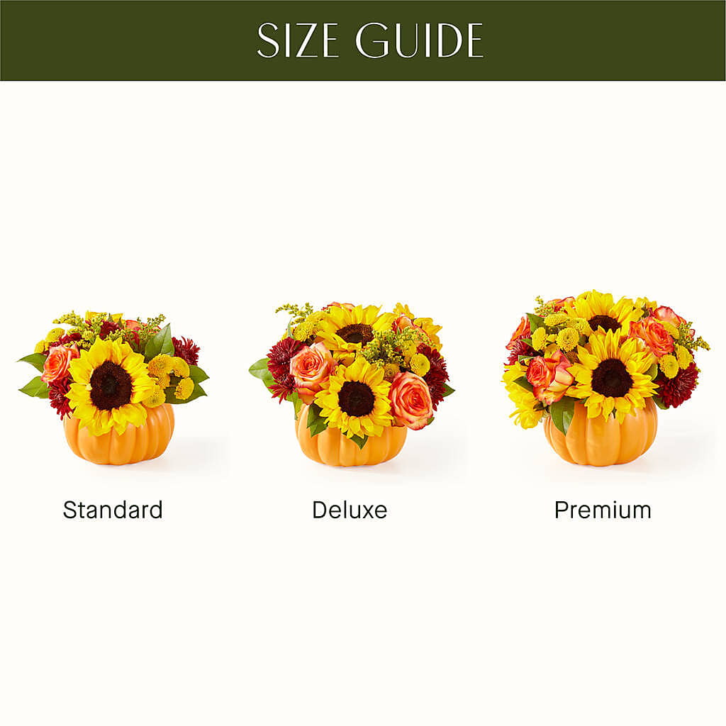 Golden Gourd Pumpkin Bouquet –  Leekers Floral, Park City KS
