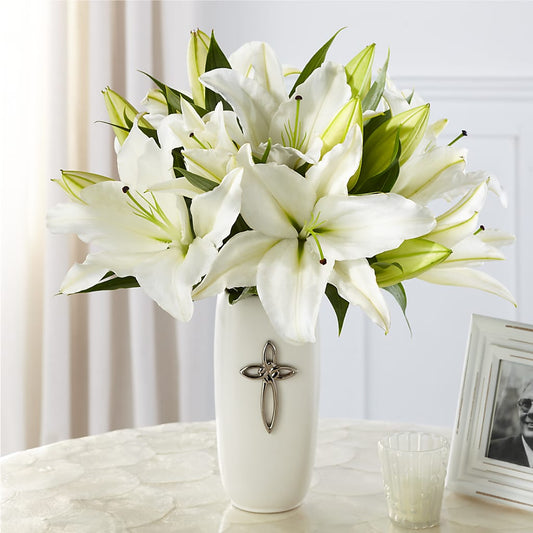 Faithful Blessings Bouquet –  Leekers Floral, Park City KS
