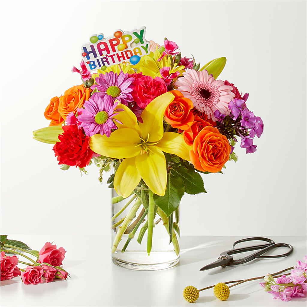 Cue the Confetti - A Florist Original –  Leekers Floral, Park City KS