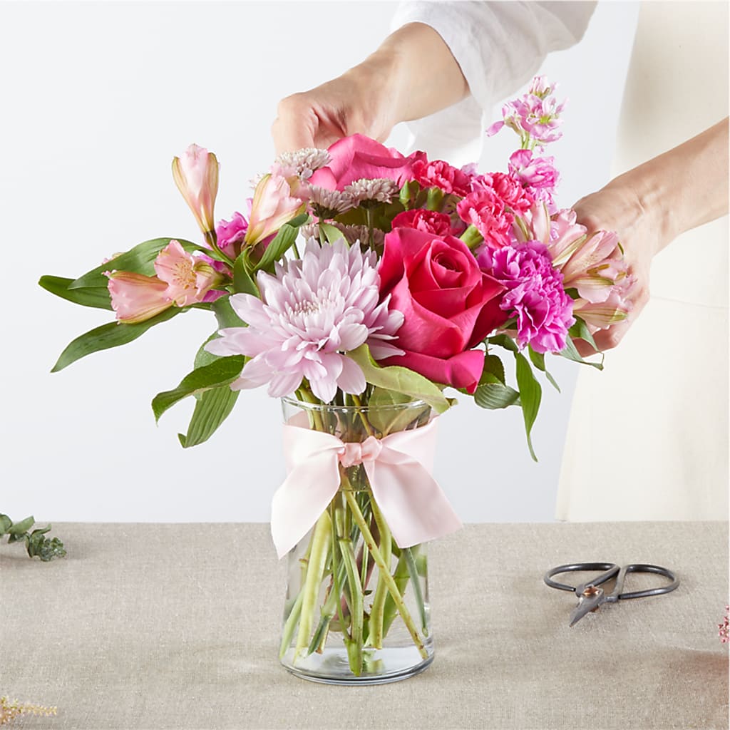 Pink Ribbon - A Florist Original –  Leekers Floral, Park City KS