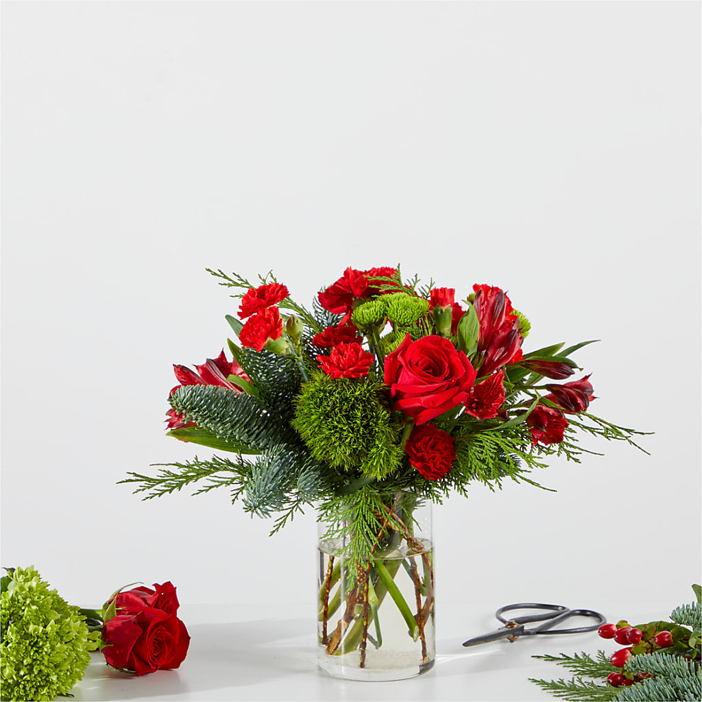Merry Moment Bouquet – A Florist Original –  Leekers Floral, Park City KS