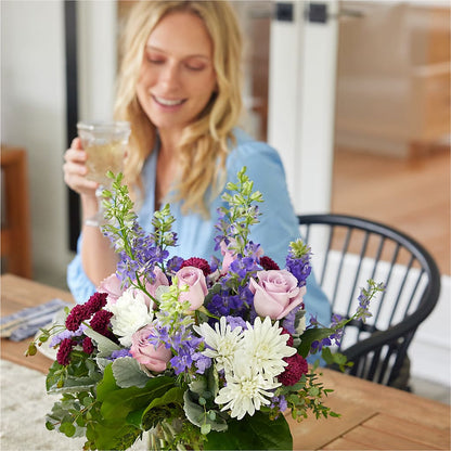 Violet Frost Bouquet –  Leekers Floral, Park City KS