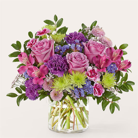 Glass Half Full Bouquet –  Leekers Floral, Park City KS