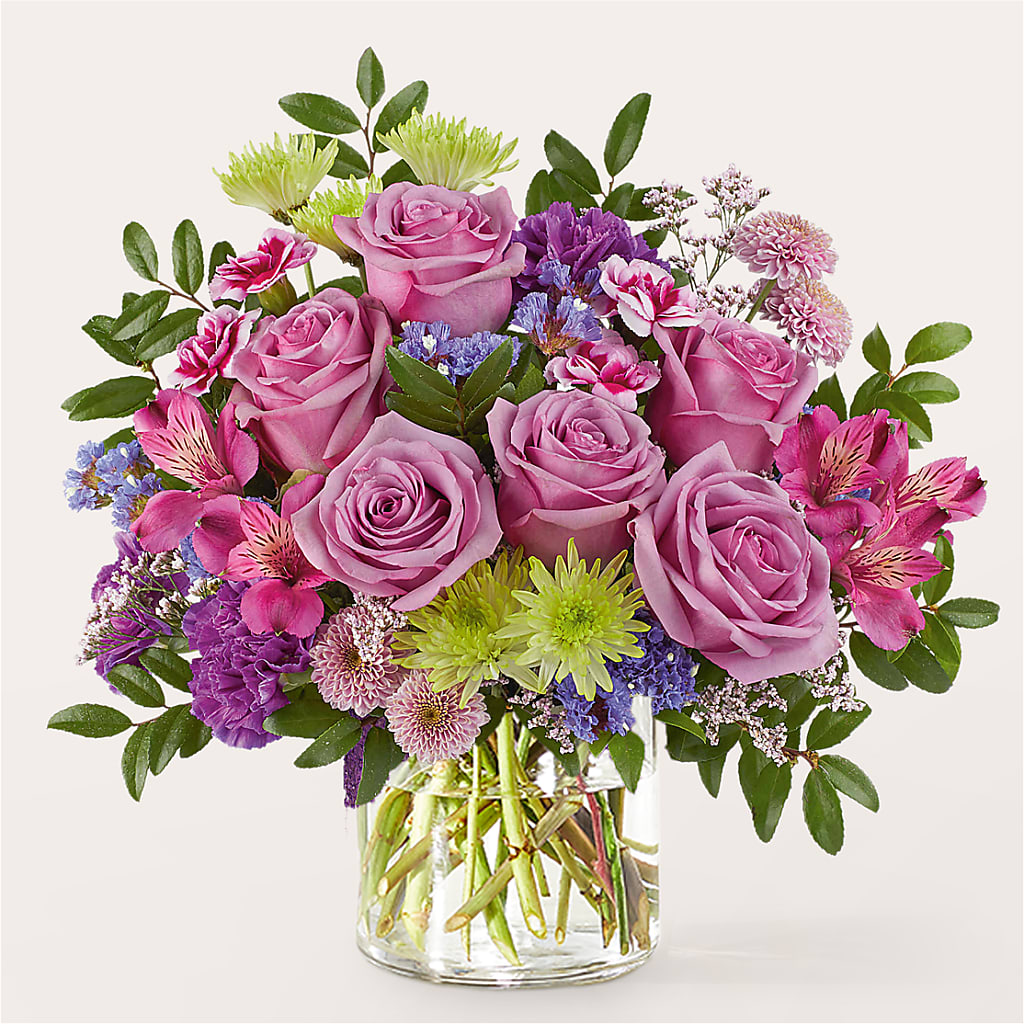 Glass Half Full Bouquet –  Leekers Floral, Park City KS
