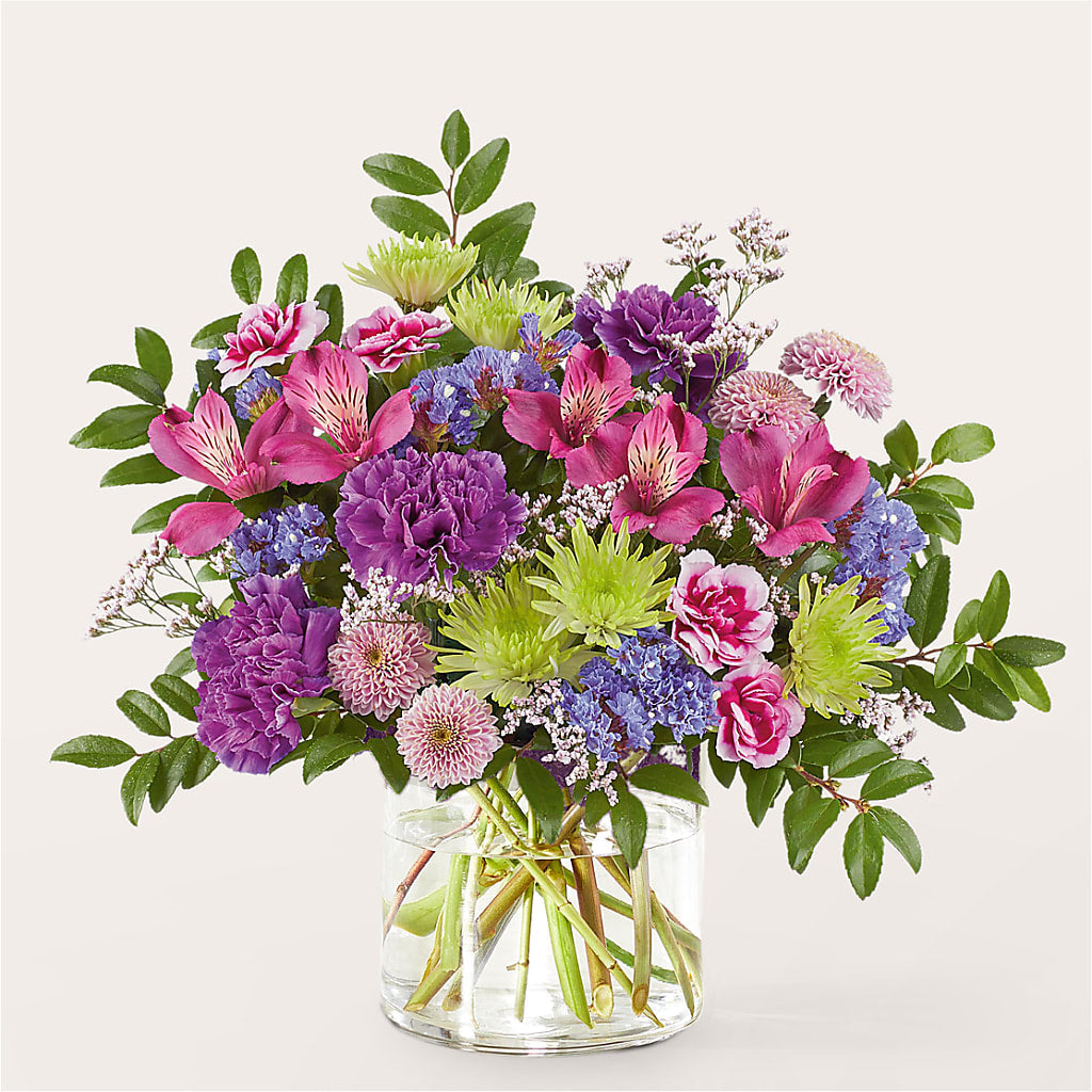 Glass Half Full Bouquet –  Leekers Floral, Park City KS