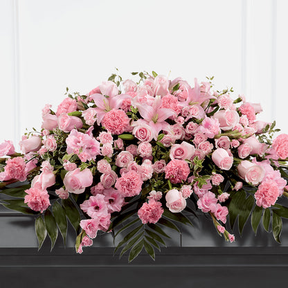 Garden of Comfort Casket Spray (Standard) –  Leekers Floral, Park City KS