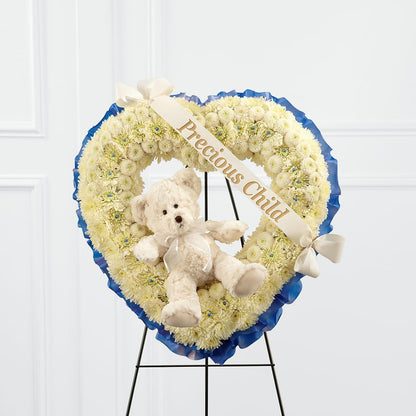 Precious Child Standing Heart –  Leekers Floral, Park City KS