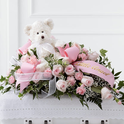 Touch of Sympathy Casket Spray –  Leekers Floral, Park City KS